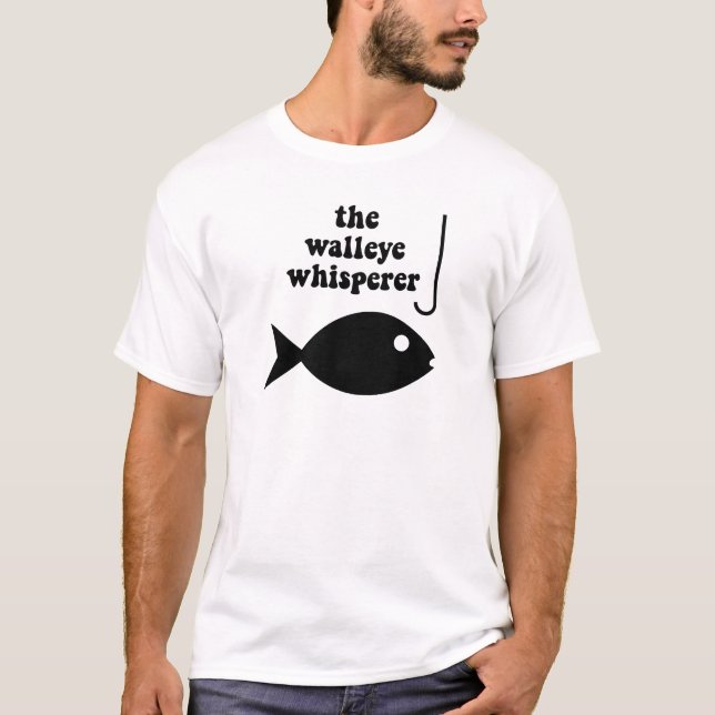 Camiseta pesca del whisperer de los leucomas (Anverso)