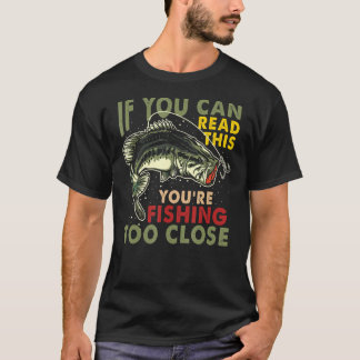 Camiseta Pesca demasiado cerca del Día del Padre