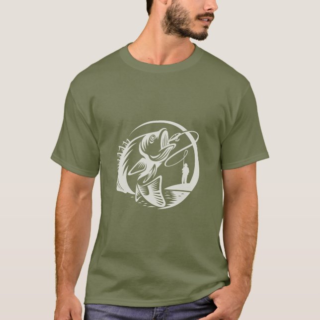 Camiseta Pesca deportiva al aire libre (Anverso)