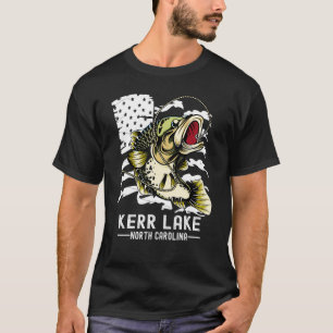 Camiseta Pesca deportiva de lubina Kerr Lake Norte