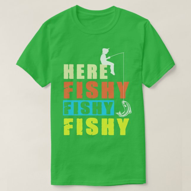 Camiseta Pesca divertida (Diseño del anverso)