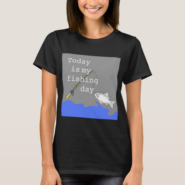 Camiseta Pesca divertida (Anverso)