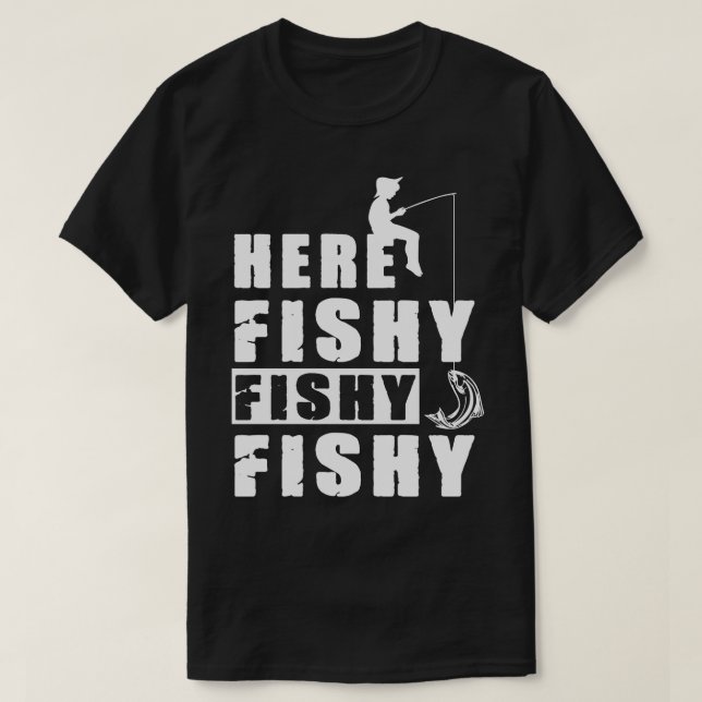 Camiseta Pesca divertida 1 (Diseño del anverso)