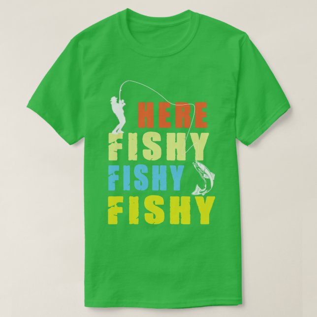 Camiseta Pesca divertida 4 (Diseño del anverso)