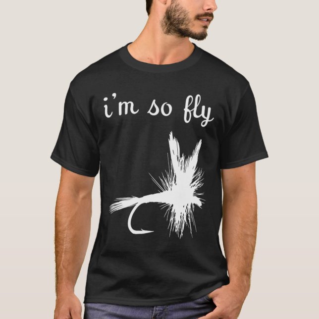 Camiseta Pesca Divertida con Mosca (Anverso)