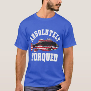 Camiseta Pesca divertida de peces de EE.UU. 
