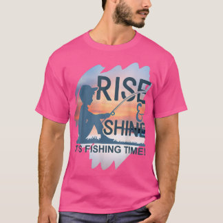 Camiseta Pesca divertida de Rise y Shine 