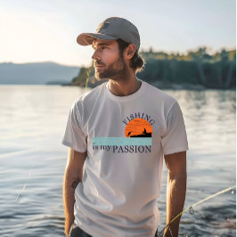 Camiseta Pesca divertida diciendo