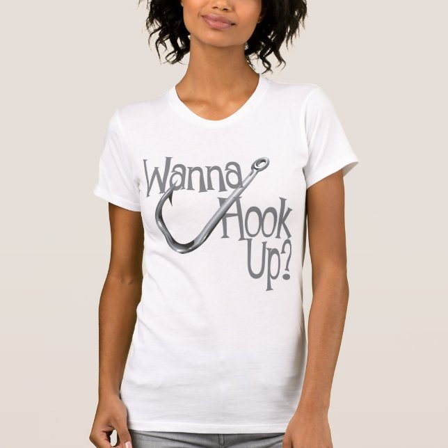 Camiseta Pesca divertida - Hook UP (Anverso)