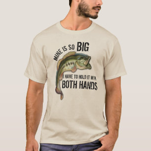 Camiseta Pesca Divertida Lubina Grande