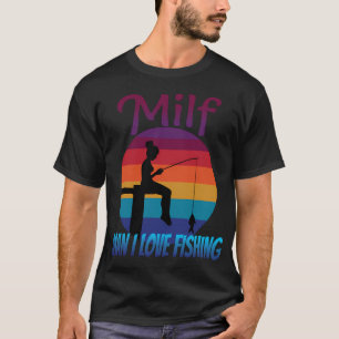 Camiseta Pesca Divertida No Seas un Bajo Tonto Mamá Diverti