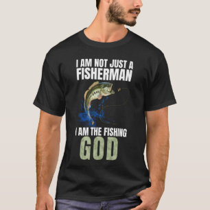 Camiseta Pesca divertida No soy solamente un pescador