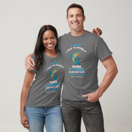 Camiseta Pesca divertida para hombres