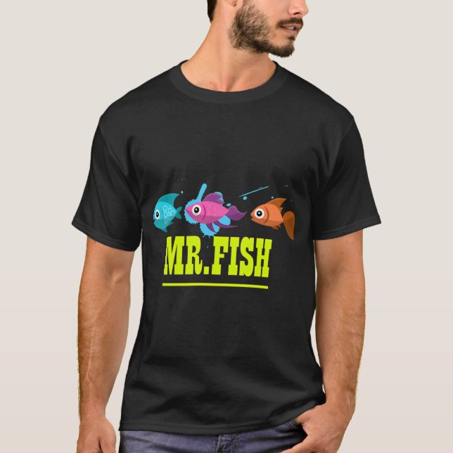 Camiseta pesca divertida sr.pez (Anverso)