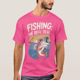 Camiseta Pesca: El acuerdo de carrete - Angler vintage