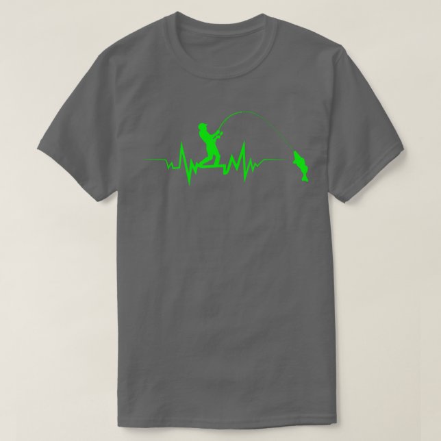 Camiseta Pesca El latido De Guay Gana Un Gracioso Regalo Pa (Diseño del anverso)