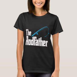 Camiseta Pesca - El padrino de la caña azul
