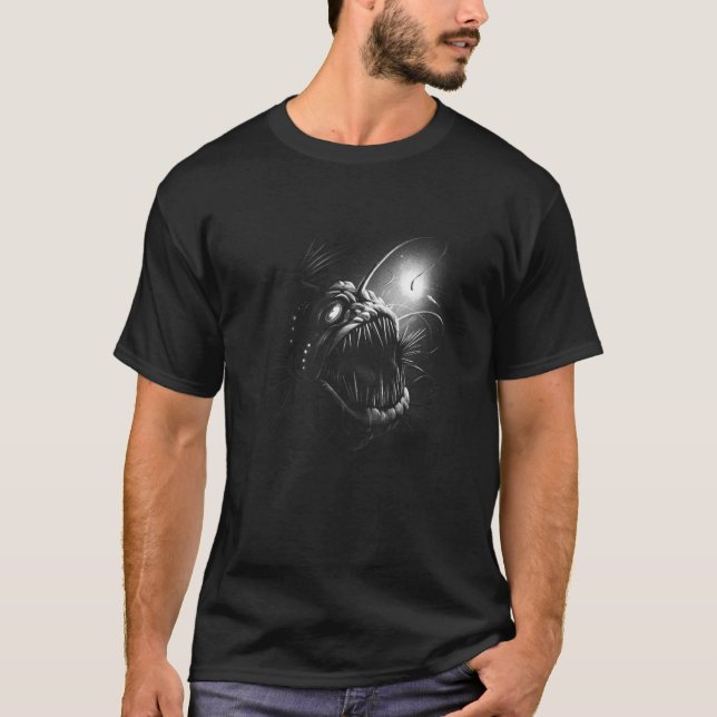 Camiseta Pesca en aguas profundas (Anverso)
