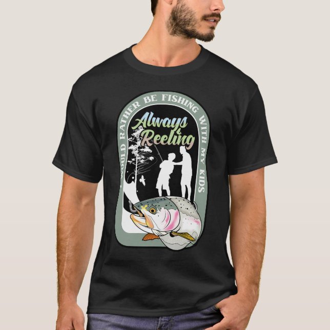 Camiseta pesca en aguas profundas (Anverso)