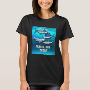 Camiseta Pesca en aguas profundas