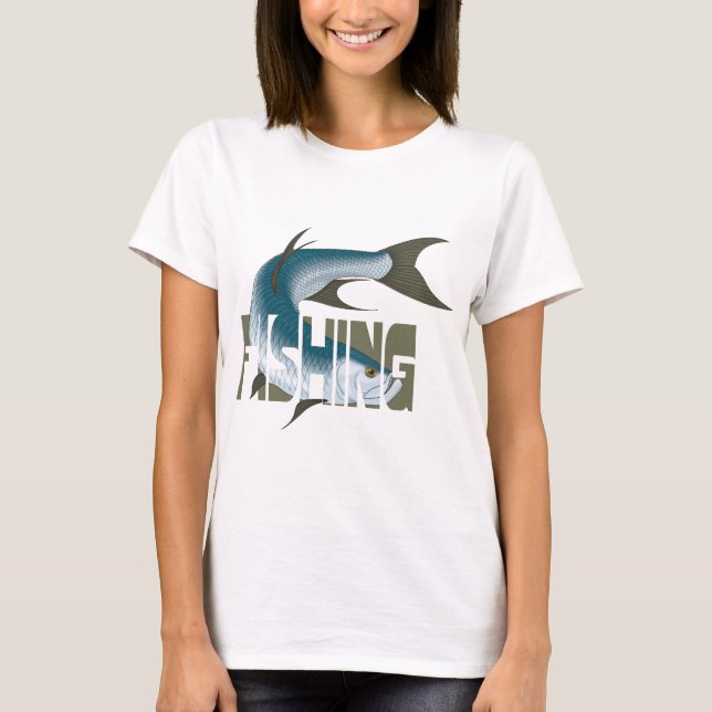 Camiseta Pesca en barbecho (Anverso)