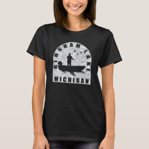 Camiseta Pesca en Bingham Lake Michigan