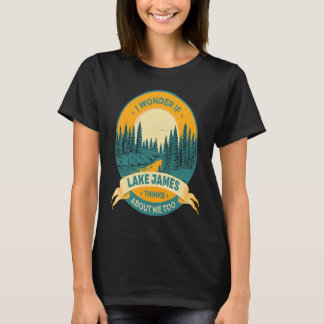 Camiseta Pesca en bote Camping Lake Vacaciones Lago James