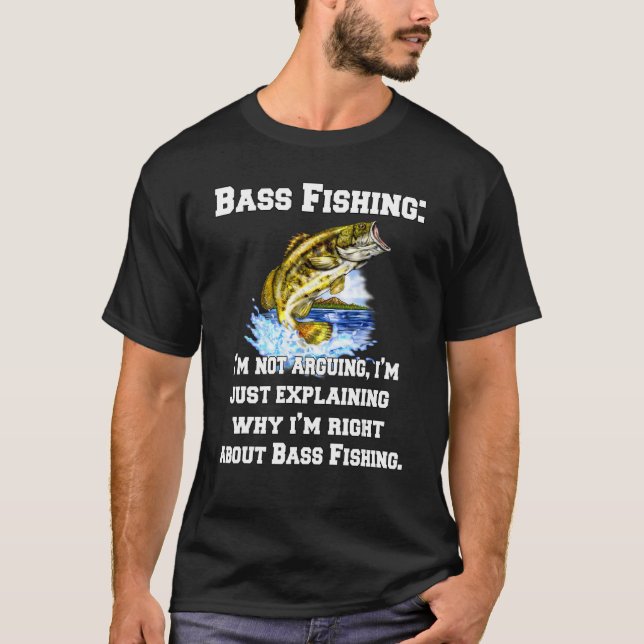 Camiseta Pesca en bruto que no estoy argumentando, solo est (Anverso)