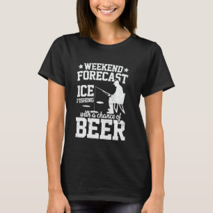 Camiseta Pesca en el Hielo con Posibilidad de Cerveza Novel