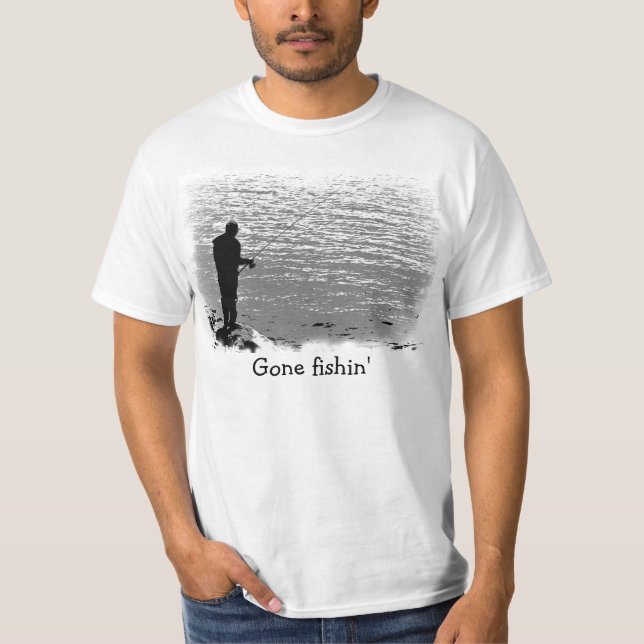 Camiseta Pesca en el lago (Anverso)