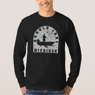 Camiseta Pesca en el lago Arnold Michigan