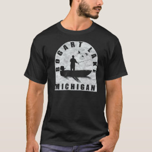 Camiseta Pesca en el lago Bogart Michigan