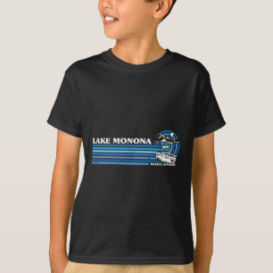 Camiseta Pesca en el lago Camping Lago Vacacional Monona