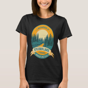 Camiseta Pesca en el lago Camping Vacaciones Lago Sylvan