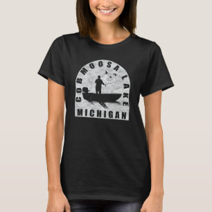 Camiseta Pesca en el lago Cobmoosa Michigan
