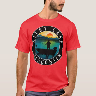 Camiseta Pesca en el lago Riley Wisconsin