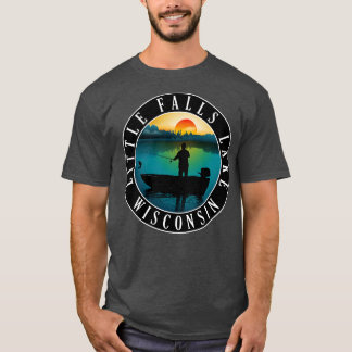 Camiseta Pesca en el lago Wisconsin
