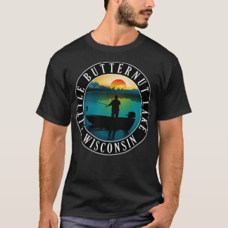 Camiseta Pesca en el lago Wisconsin