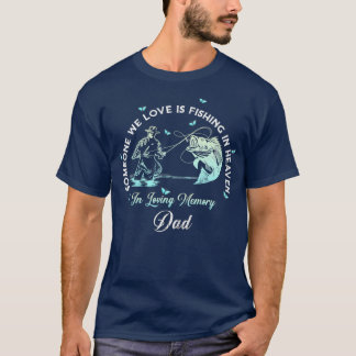 Camiseta Pesca En El Monumento De Pesca De Padre Del Cielo