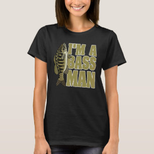Camiseta Pesca en el trasero Pescador Anglage Mam Black Fis