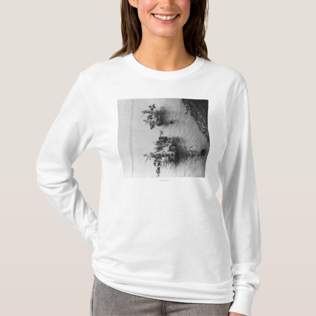 Camiseta Pesca en Gran Canal en Suchow China (Anverso)