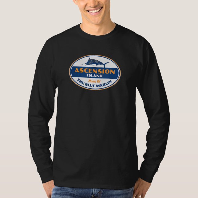 Camiseta Pesca en Isla de Ascensión (Anverso)