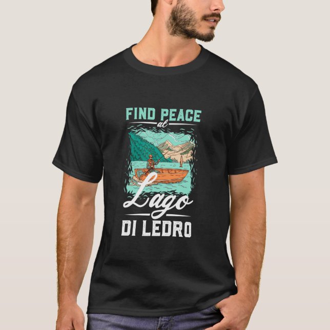 Camiseta Pesca en Lago di Ledro (Anverso)