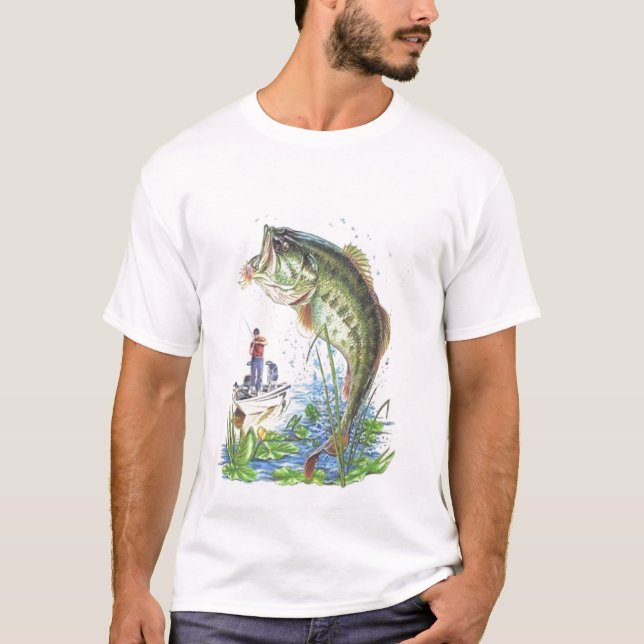 Camiseta pesca en marcha (Anverso)
