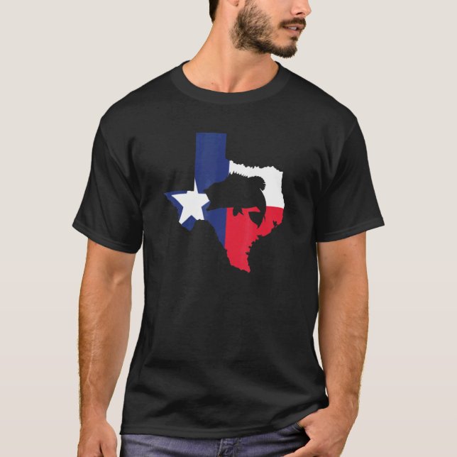 Camiseta Pesca en Texas (Anverso)