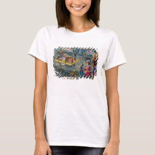 Camiseta Pesca en un lago de noche, plato 101 de 'Venati'