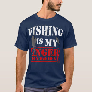 Camiseta Pesca Es Mi Divertida Gestión De La Rabia De Los P