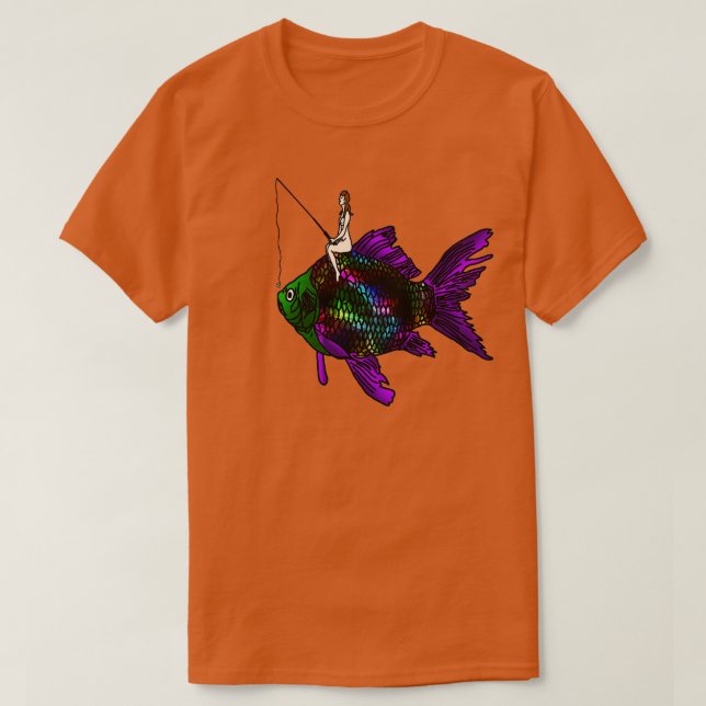 Camiseta Pesca Faerie (Diseño del anverso)