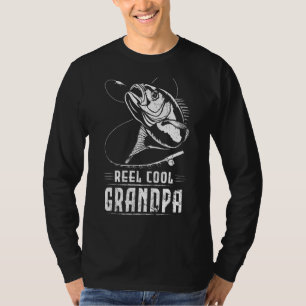 Camiseta Pesca familiar de abuelo de Guay Reel para hombres