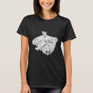 Camiseta Pesca Flounder Love Fish